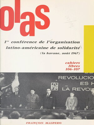 cover image of Première conférence de l'organisation latino-américaine de solidarité